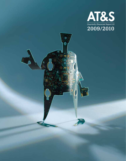 Thumbnail AT&S Austria Technologie & Systemtechnik Quarterly Report 2009-q3