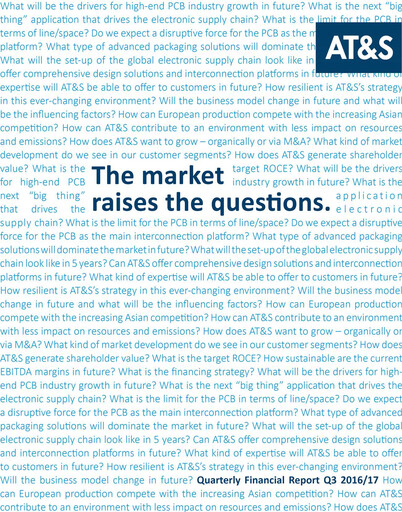 Thumbnail AT&S Austria Technologie & Systemtechnik Quarterly Report 2016-2017-q3