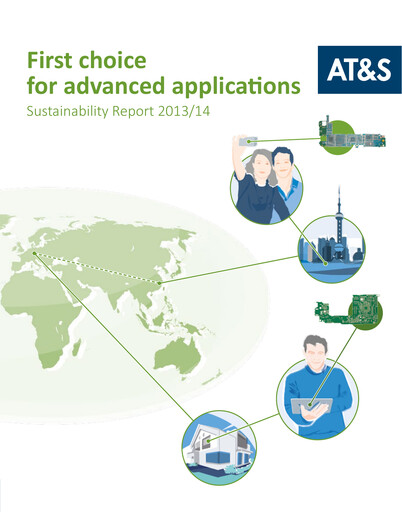 Thumbnail AT&S Austria Technologie & Systemtechnik Sustainability Report 2013-2014