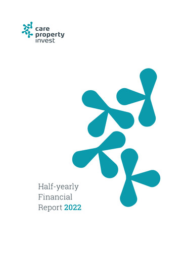 Thumbnail Care Property Invest NV Half-year Report 2022-h1