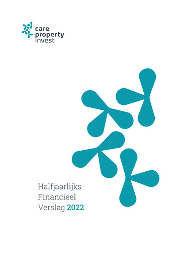Thumbnail Care Property Invest NV Half-year Report 2022-h1