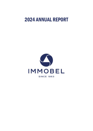 Thumbnail Immobel Annual Report 2024