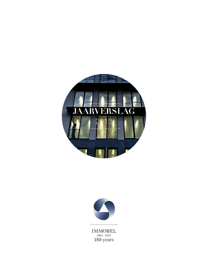 Miniature Immobel Rapport annuel 2013
