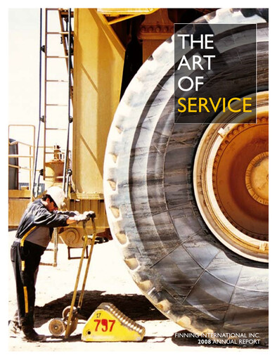 Thumbnail Finning Annual Report 2008