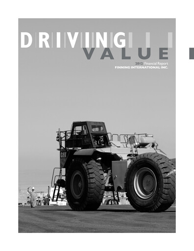 Thumbnail Finning Financial Report 2012
