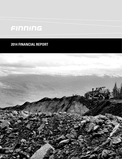 Thumbnail Finning Financial Report 2014