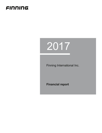 Thumbnail Finning Financial Report 2017