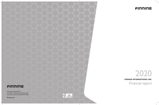 Thumbnail Finning Financial Report 2020