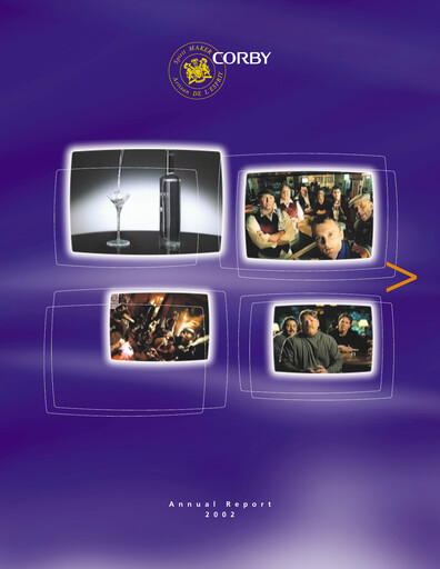 Thumbnail Corby Spirit and Wine Annual Report 2002