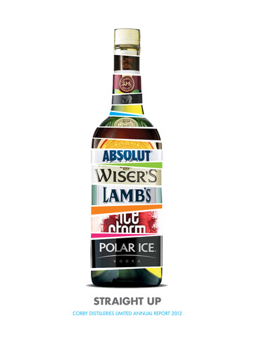 Thumbnail Corby Spirit and Wine Annual Report 2012