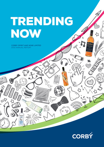 Thumbnail Corby Spirit and Wine Annual Report 2015