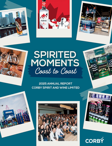 Miniature Corby Spirit and Wine Rapport annuel 2025