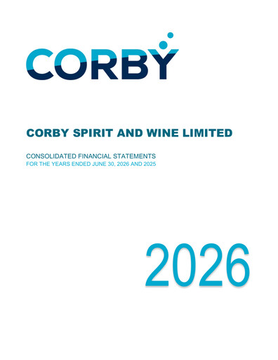 Thumbnail Corby Spirit and Wine Financial Statement 2026