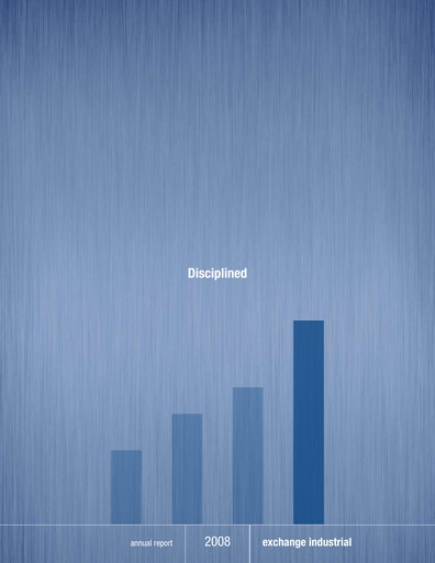 Thumbnail Exchange Income Corporation Annual Report 2008