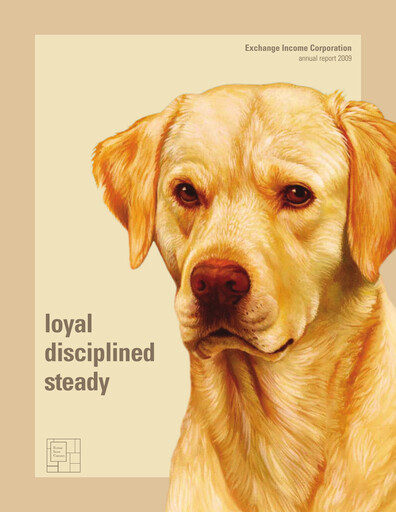 Thumbnail Exchange Income Corporation Annual Report 2009