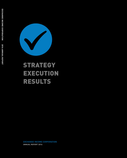 Thumbnail Exchange Income Corporation Annual Report 2016