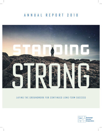 Thumbnail Exchange Income Corporation Annual Report 2018