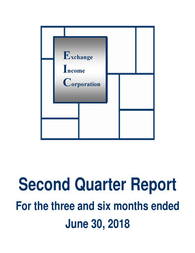 Thumbnail Exchange Income Corporation Quarterly Report 2018-q2