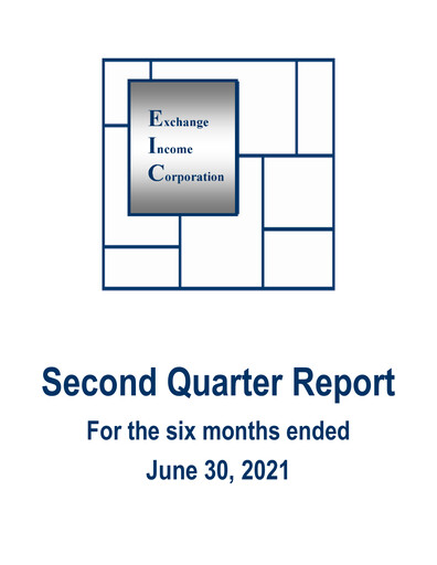 Thumbnail Exchange Income Corporation Quarterly Report 2021-q2
