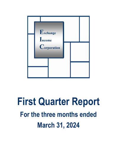 Thumbnail Exchange Income Corporation Quarterly Report 2024-q1