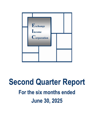 Thumbnail Exchange Income Corporation Quarterly Report 2025-q2