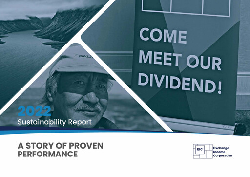 Thumbnail Exchange Income Corporation Sustainability Report 2022