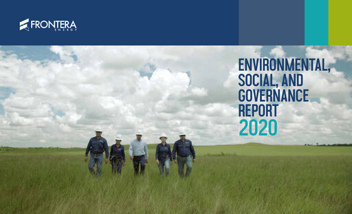 Thumbnail Frontera Energy ESG Report 2020