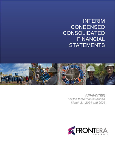 Thumbnail Frontera Energy Financial Statement 2024-q1