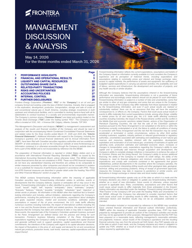 Thumbnail Frontera Energy Quarterly Report 2026-q1