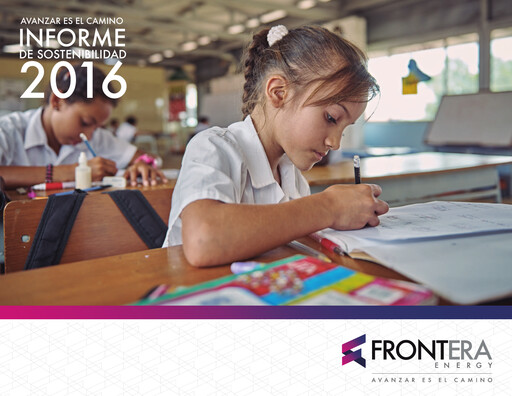 Thumbnail Frontera Energy Sustainability Report 2016