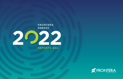 Thumbnail Frontera Energy Sustainability Report 2022