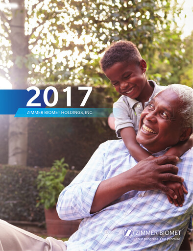 Thumbnail Zimmer Biomet Annual Report 2017