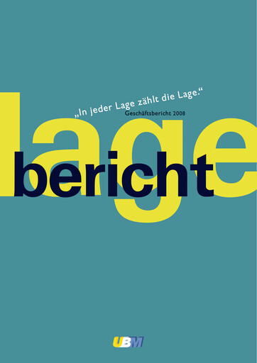 Vorschaubild UBM Development Jahresbericht 2008