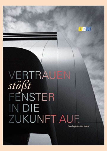 Vorschaubild UBM Development Jahresbericht 2009