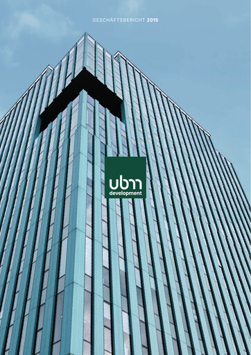 Vorschaubild UBM Development Jahresbericht 2015