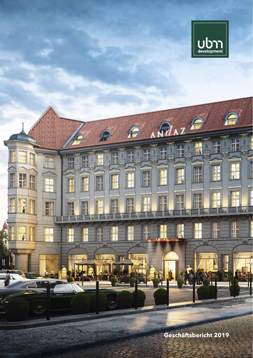 Vorschaubild UBM Development Jahresbericht 2019
