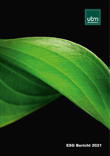 Vorschaubild UBM Development ESG-Bericht 2021