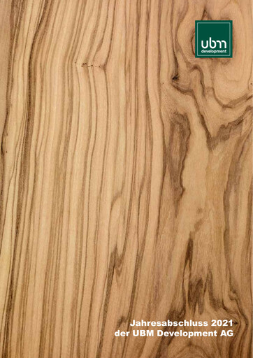 Vorschaubild UBM Development Finanzmitteilung 2021