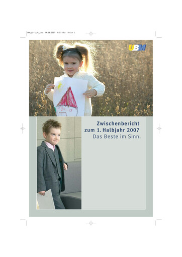 Vorschaubild UBM Development Halbjahresbericht 2007-h1