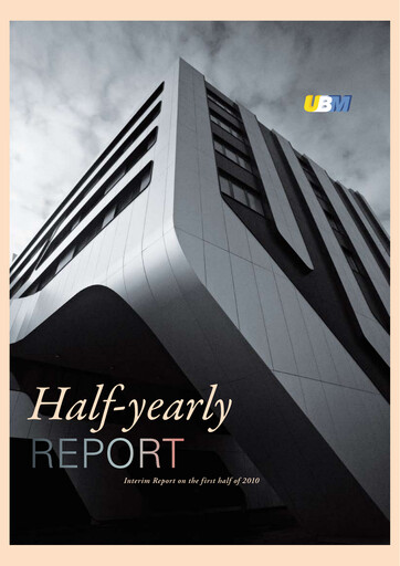 Vorschaubild UBM Development Halbjahresbericht 2010-h1