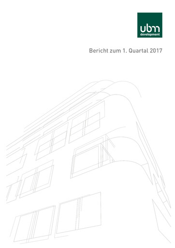 Miniature UBM Development Rapport trimestriel 2017-q1