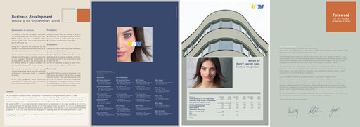 Miniature UBM Development Rapport trimestriel 2006-q3