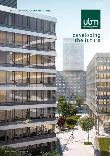 Miniature UBM Development Rapport trimestriel 2016-q3