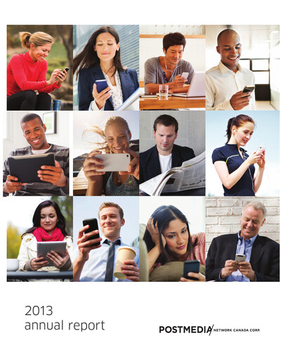 Thumbnail Postmedia Network Canada Annual Report 2013