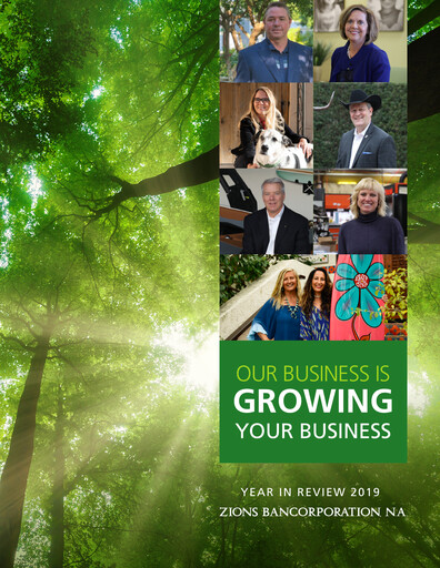 Thumbnail Zions Bancorporation
 Annual Report 2019