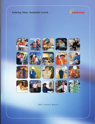 Thumbnail Enbridge Annual Report 2002