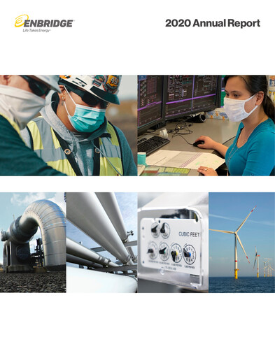 Thumbnail Enbridge Annual Report 2020