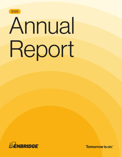 Thumbnail Enbridge Annual Report 2025