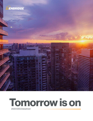 Thumbnail Enbridge ESG Report 2023