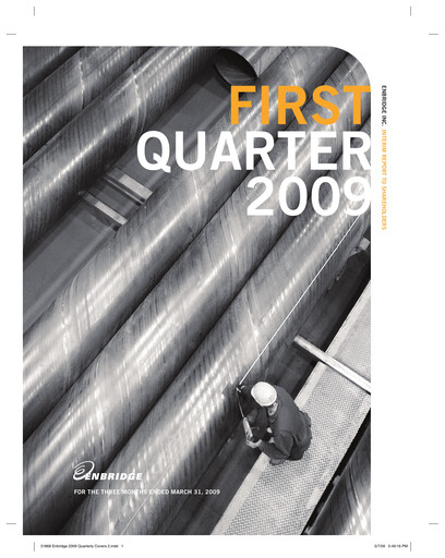 Vorschaubild Enbridge Quartalsbericht 2009-q1